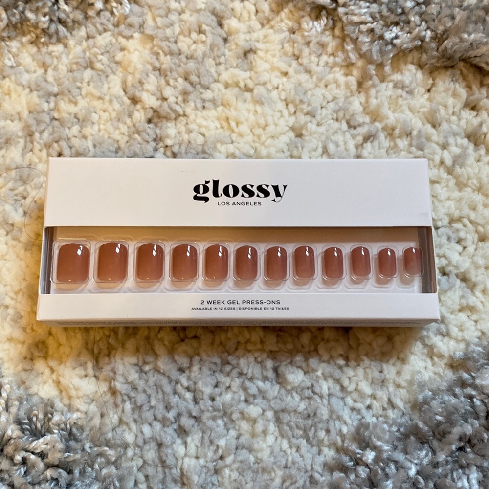 NEW NEVER OPENED Glossy Gel Nail Set